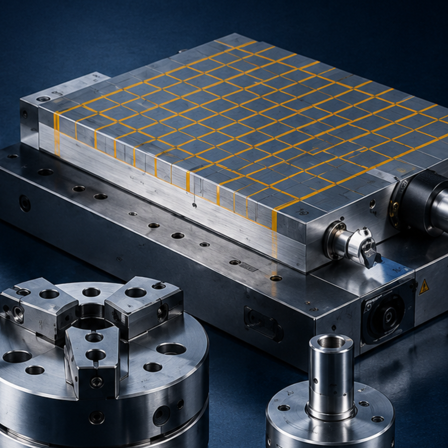 Magnetspannplatten und Werkstückaufnahmen